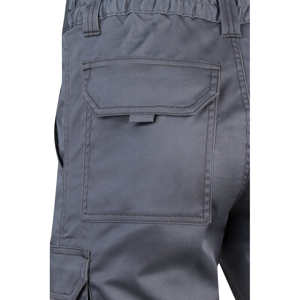 VL HEBE. Bermuda elasticizzati con diverse tasche (240g/m²), in cotone (46%), EME (38%) e poliestere (16%)