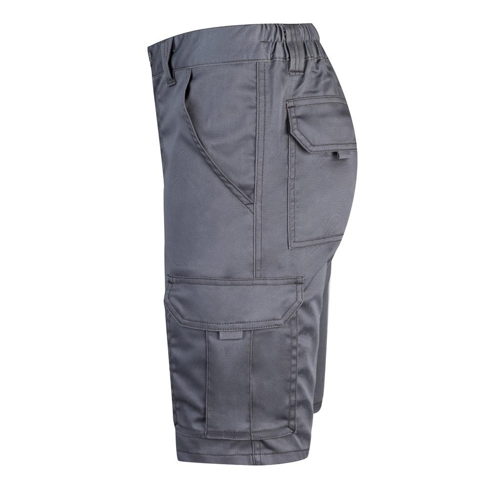 VL HEBE. Bermuda elasticizzati con diverse tasche (240g/m²), in cotone (46%), EME (38%) e poliestere (16%)