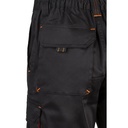 VL HEMERA. Bermuda bicolore elasticizzati con diverse tasche (240g/m²), in cotone (46%), EME (38%) e poliestere (16%)