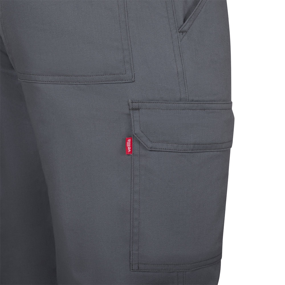 VL HERMES. Pantaloni con diverse tasche in twill (190 g/m²)