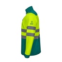 VL HESTIA. Giacca soft shell bicolore (280g/m²), in poliestere (96%) ed elastan (4%)