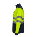 VL HESTIA. Giacca soft shell bicolore (280g/m²), in poliestere (96%) ed elastan (4%)