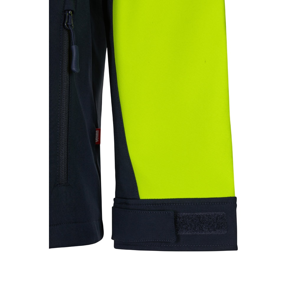 VL HESTIA. Giacca soft shell bicolore (280g/m²), in poliestere (96%) ed elastan (4%)