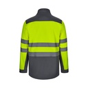 VL HESTIA. Giacca soft shell bicolore (280g/m²), in poliestere (96%) ed elastan (4%)