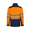 VL HESTIA. Giacca soft shell bicolore (280g/m²), in poliestere (96%) ed elastan (4%)
