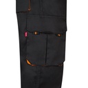 VL HYPNOS. Pantaloni in twill bicolore con diverse tasche (200g/m²), in cotone (35%) e poliestere (65%)