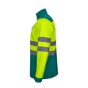 VL HESTIA. Giacca soft shell bicolore (280g/m²), in poliestere (96%) ed elastan (4%)