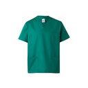 VL ILLAPA. Tunica in twill (190g/m²) a maniche corte, in poliestere (65%) e cotone (35%)