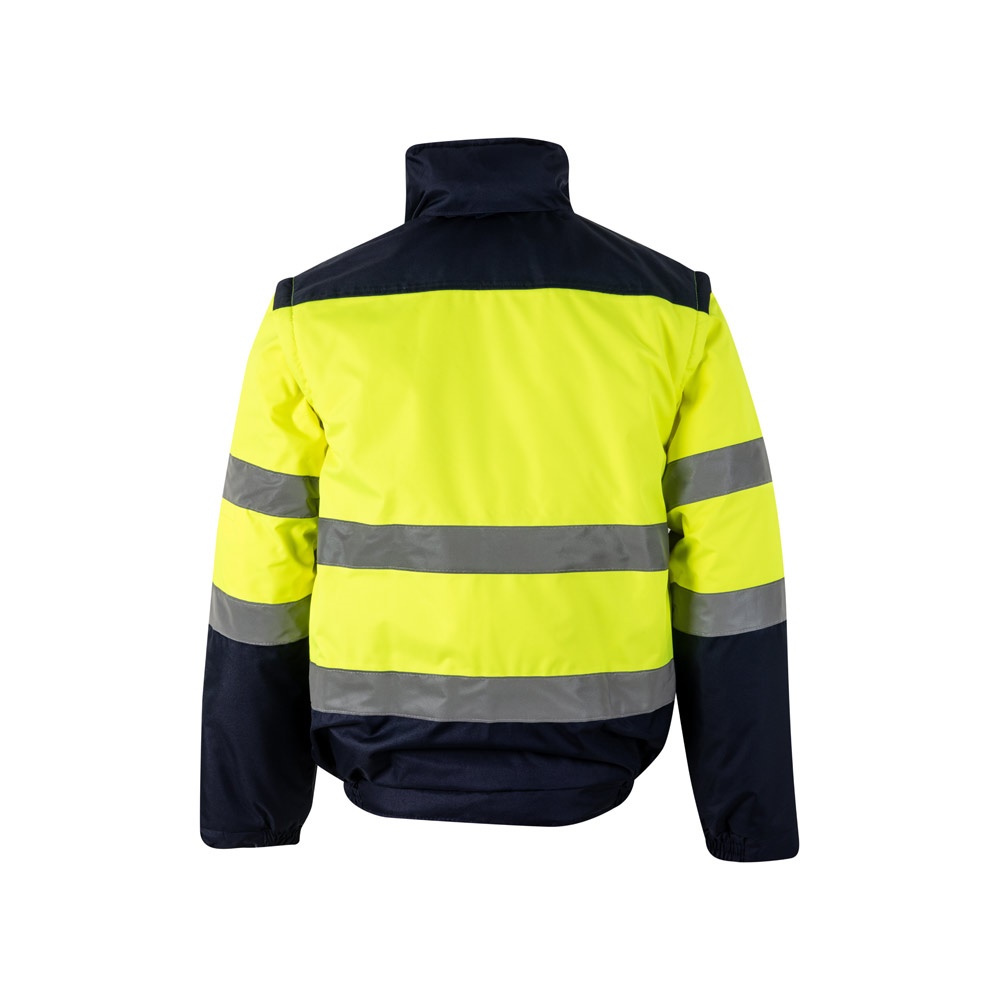 VL JUPITER LARGE. Giacca imbottita bicolore (180g/m²) in poliestere (100%), con rivestimento in PU