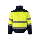 VL JUPITER LARGE. Giacca imbottita bicolore (180g/m²) in poliestere (100%), con rivestimento in PU