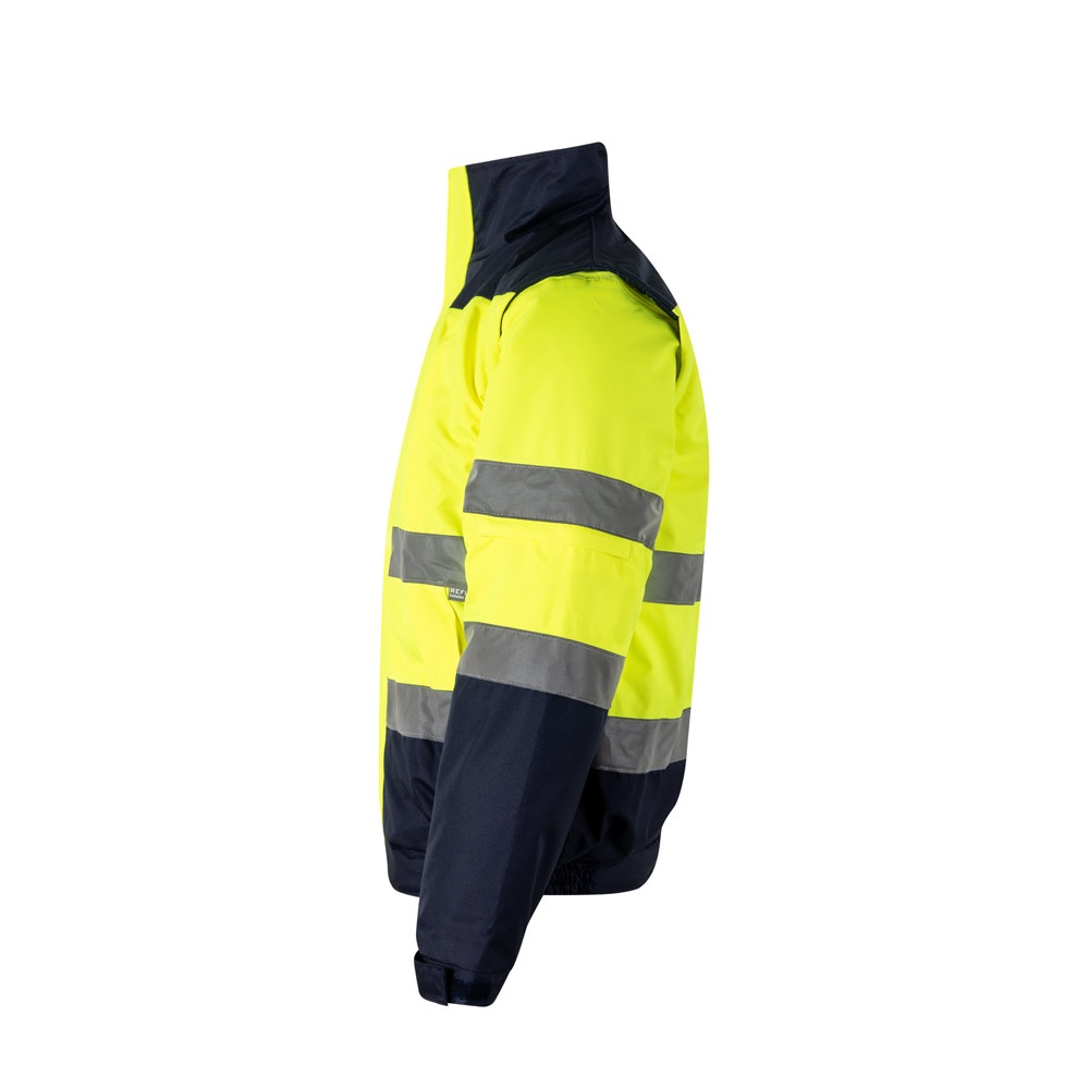VL JUPITER LARGE. Giacca imbottita bicolore (180g/m²) in poliestere (100%), con rivestimento in PU