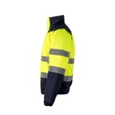 VL JUPITER LARGE. Giacca imbottita bicolore (180g/m²) in poliestere (100%), con rivestimento in PU
