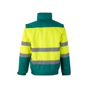 VL JUPITER LARGE. Giacca imbottita bicolore (180g/m²) in poliestere (100%), con rivestimento in PU