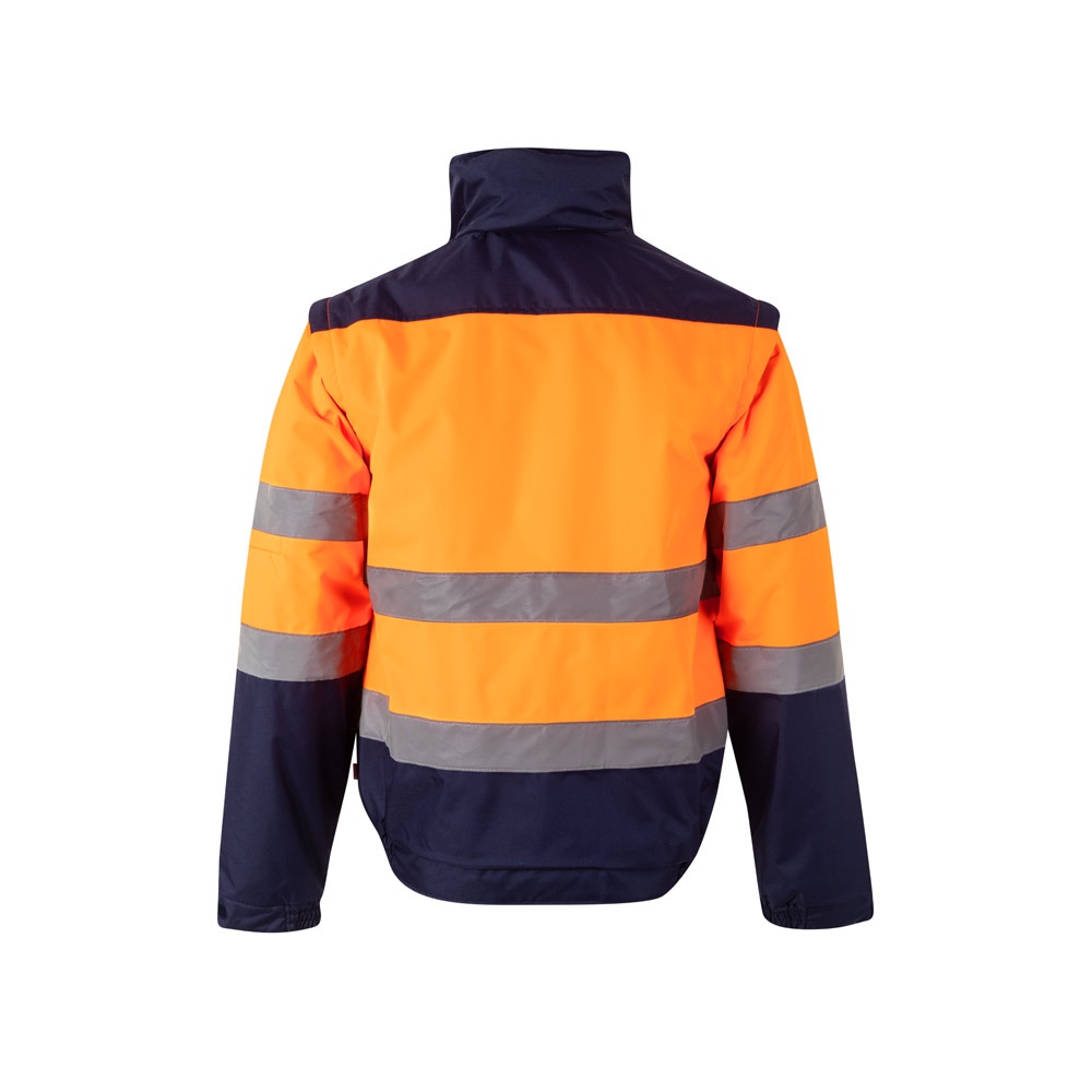 VL JUPITER LARGE. Giacca imbottita bicolore (180g/m²) in poliestere (100%), con rivestimento in PU