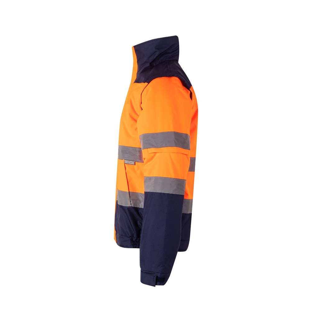 VL JUPITER LARGE. Giacca imbottita bicolore (180g/m²) in poliestere (100%), con rivestimento in PU