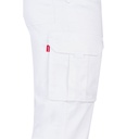 VL LUGH. Pantaloni elasticizzati con diverse tasche (240g/m²), in cotone (46%), EME (38%) e poliestere (16%)