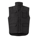 VL MEFITIS. Gilet imbottito con diverse tasche (220g/m²), in poliestere (100%)