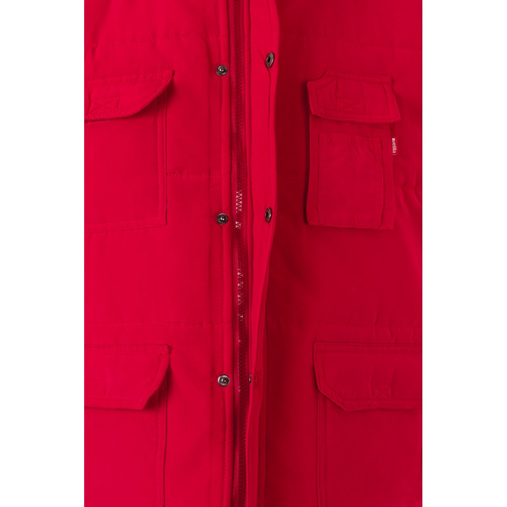 VL MEFITIS. Gilet imbottito con diverse tasche (220g/m²), in poliestere (100%)