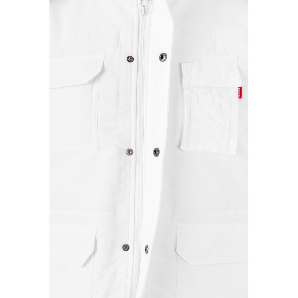 VL MEFITIS. Gilet imbottito con diverse tasche (220g/m²), in poliestere (100%)