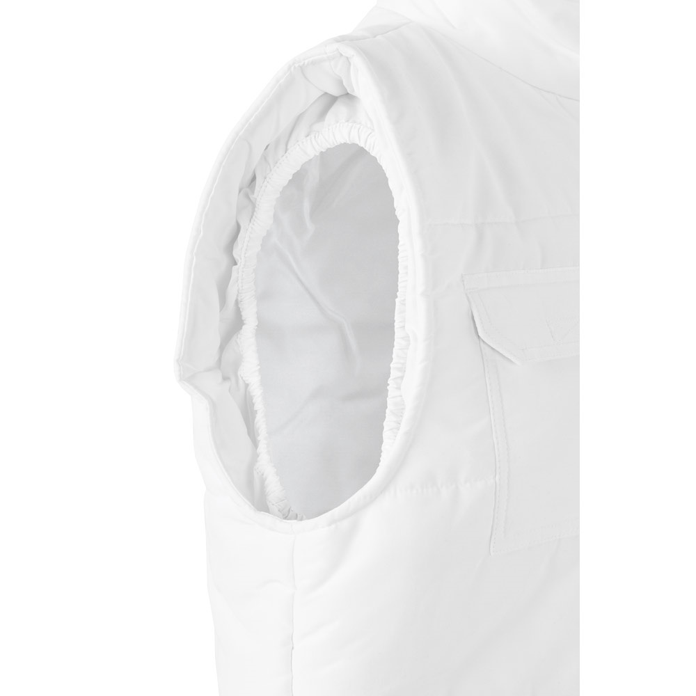 VL MEFITIS. Gilet imbottito con diverse tasche (220g/m²), in poliestere (100%)