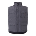 VL MEFITIS. Gilet imbottito con diverse tasche (220g/m²), in poliestere (100%)