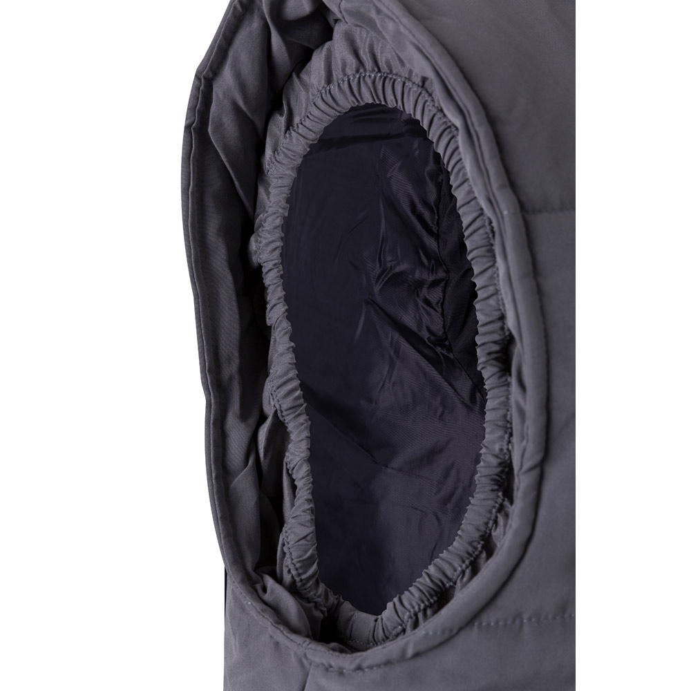 VL MEFITIS. Gilet imbottito con diverse tasche (220g/m²), in poliestere (100%)