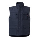 VL MEFITIS. Gilet imbottito con diverse tasche (220g/m²), in poliestere (100%)