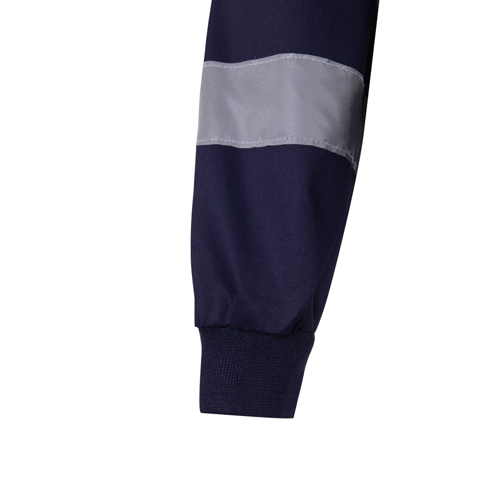 VL NEPTUNE LARGE. Giacca in twill bicolore (210g/m²) in poliestere (80%) e cotone (20%)