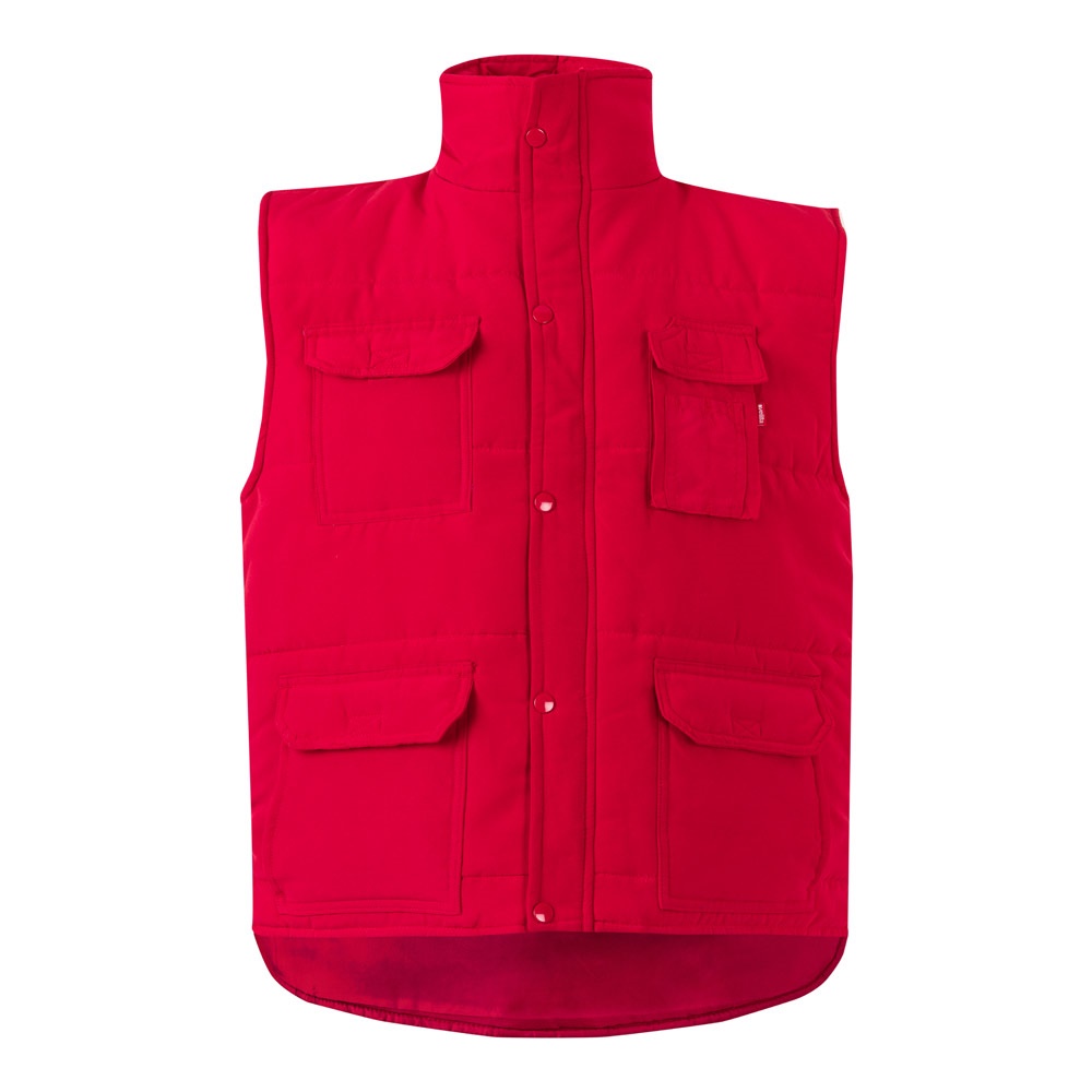 VL MEFITIS. Gilet imbottito con diverse tasche (220g/m²), in poliestere (100%)