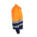 VL NEPTUNE LARGE. Giacca in twill bicolore (210g/m²) in poliestere (80%) e cotone (20%)
