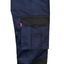 VL NJORD. Pantaloni in twill bicolore con diverse tasche (240g/m²), in cotone (35%) e poliestere (65%)
