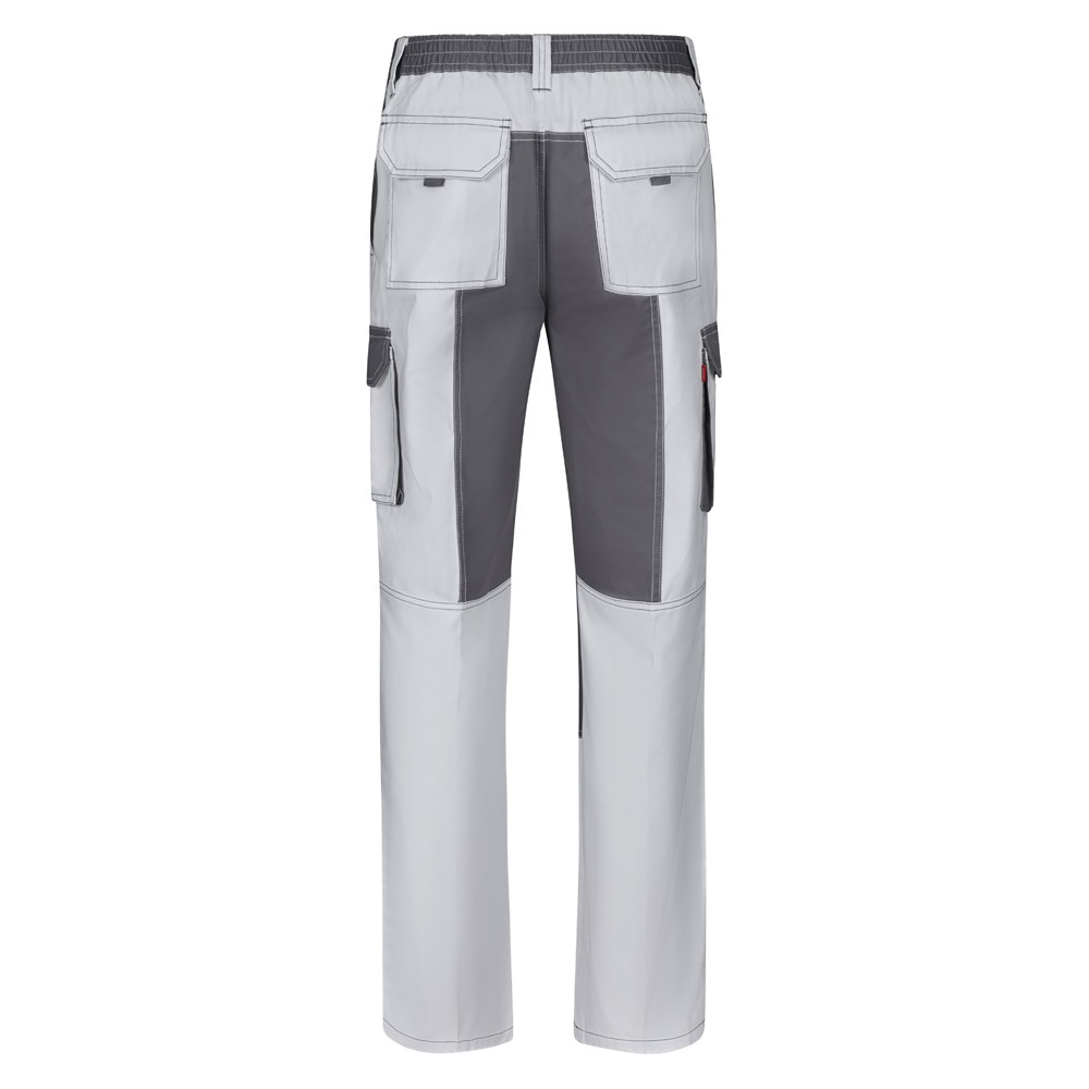 VL NJORD. Pantaloni in twill bicolore con diverse tasche (240g/m²), in cotone (35%) e poliestere (65%)