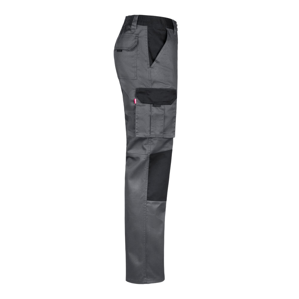 VL NJORD. Pantaloni in twill bicolore con diverse tasche (240g/m²), in cotone (35%) e poliestere (65%)