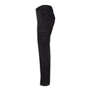 VL PAN. Pantaloni elasticizzati con diverse tasche (290g/m²), in cotone (46%), EME (38%) e poliestere (16%)