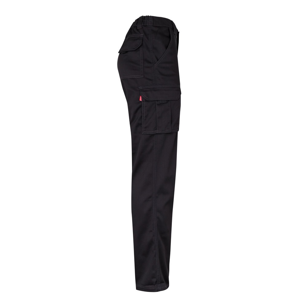 VL PAN. Pantaloni elasticizzati con diverse tasche (290g/m²), in cotone (46%), EME (38%) e poliestere (16%)
