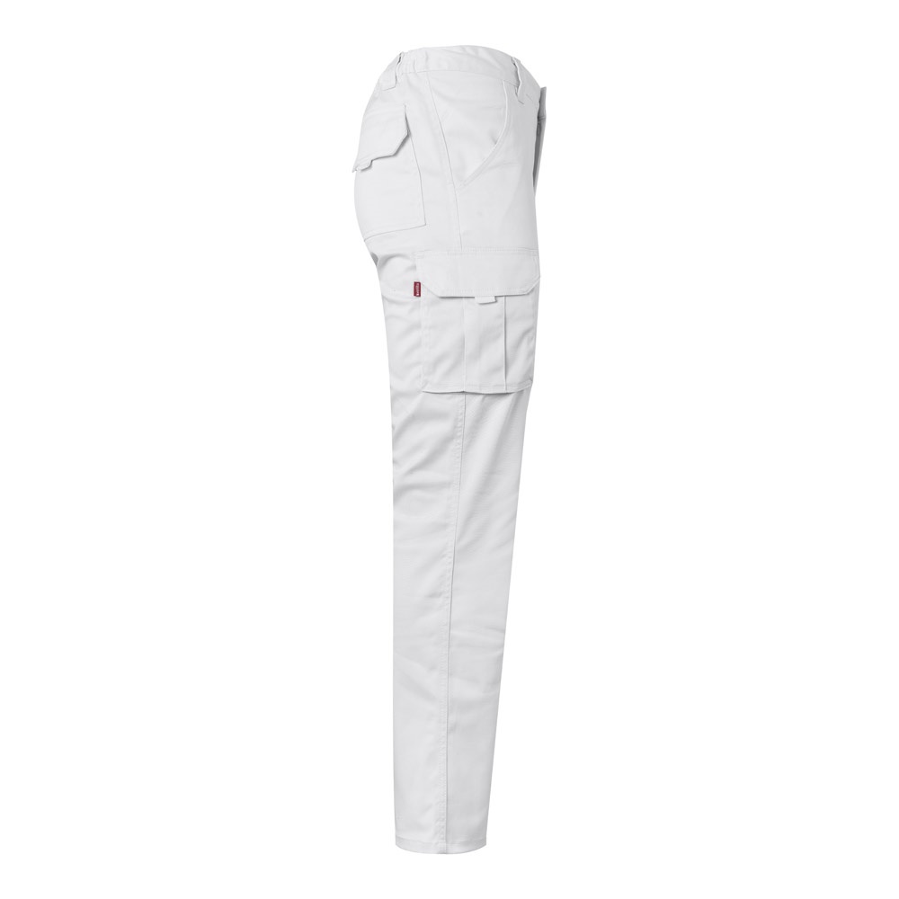 VL PAN. Pantaloni elasticizzati con diverse tasche (290g/m²), in cotone (46%), EME (38%) e poliestere (16%)