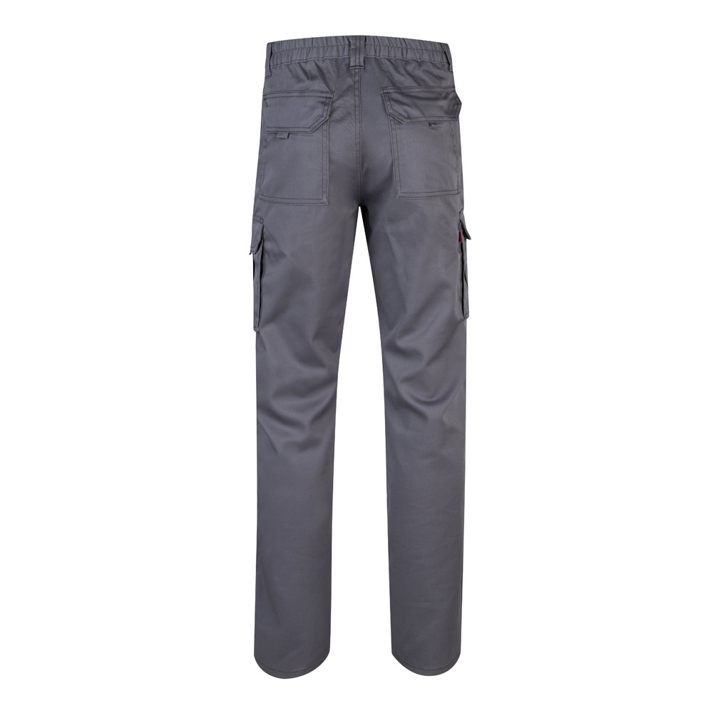 VL PAN. Pantaloni elasticizzati con diverse tasche (290g/m²), in cotone (46%), EME (38%) e poliestere (16%)
