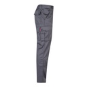 VL PAN. Pantaloni elasticizzati con diverse tasche (290g/m²), in cotone (46%), EME (38%) e poliestere (16%)
