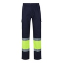 VL POSEIDON LARGE. Pantaloni in twill bicolore con diverse tasche (210g/m²), in cotone (20%) e poliestere (80%)