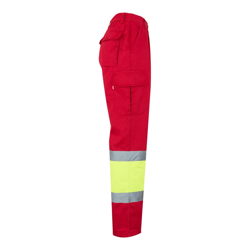 VL POSEIDON LARGE. Pantaloni in twill bicolore con diverse tasche (210g/m²), in cotone (20%) e poliestere (80%)