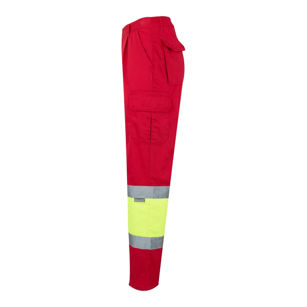 VL POSEIDON LARGE. Pantaloni in twill bicolore con diverse tasche (210g/m²), in cotone (20%) e poliestere (80%)