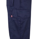 VL POSEIDON. Pantaloni in twill bicolore con diverse tasche (210g/m²), in cotone (20%) e poliestere (80%)