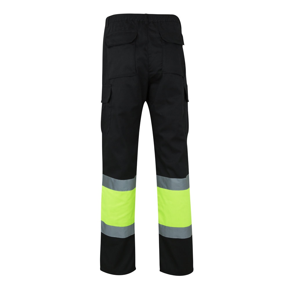 VL POSEIDON LARGE. Pantaloni in twill bicolore con diverse tasche (210g/m²), in cotone (20%) e poliestere (80%)