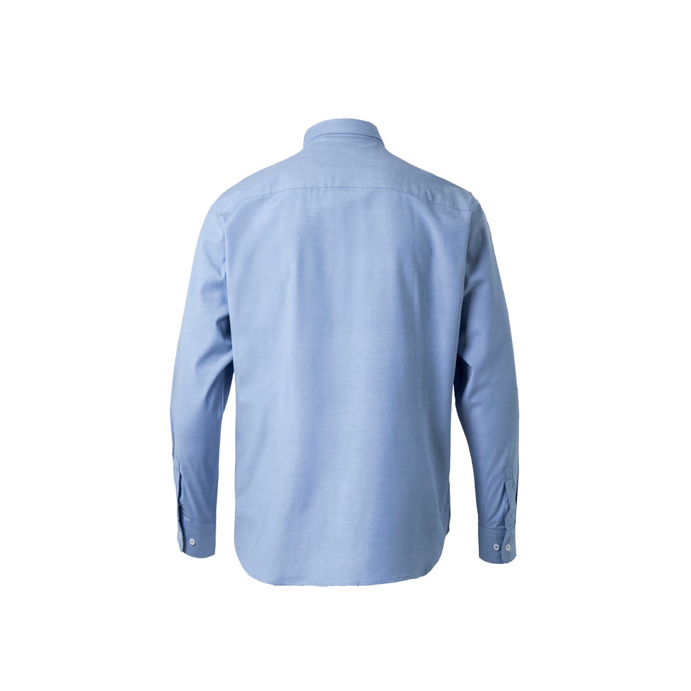 VL PRITHVI MAN. Camicia Oxford da uomo (180 g/m²) in cotone (50%), poliestere (45%) ed elastan (5%)