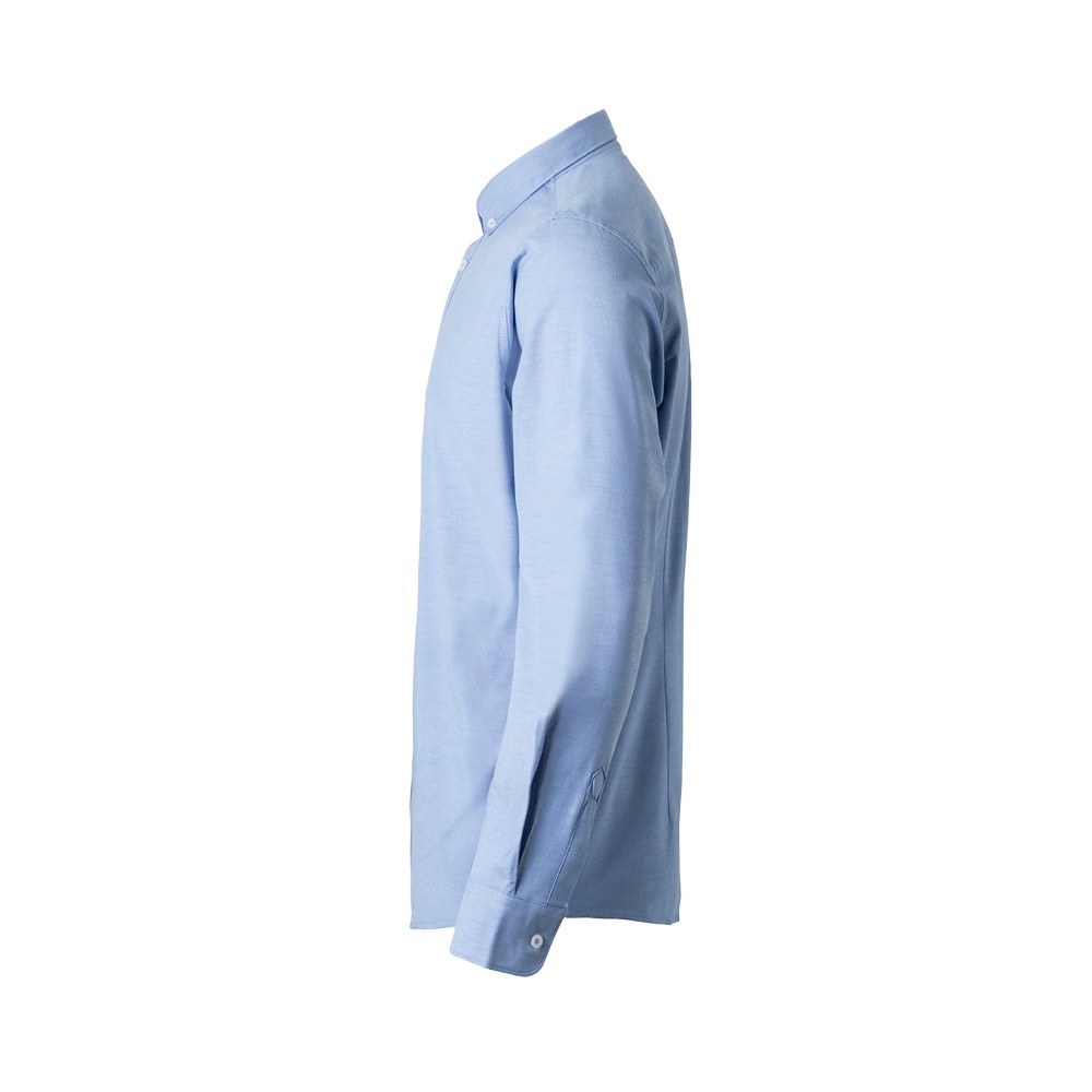 VL PRITHVI MAN. Camicia Oxford da uomo (180 g/m²) in cotone (50%), poliestere (45%) ed elastan (5%)