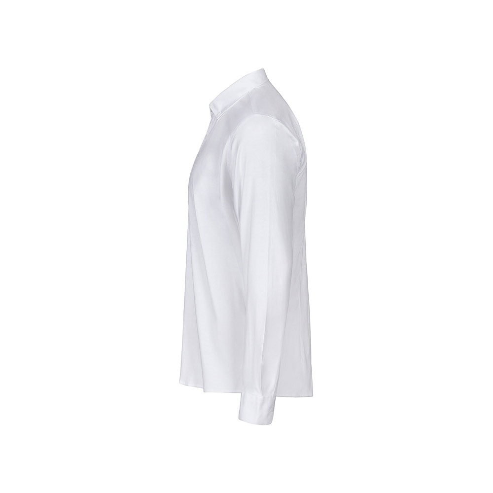 VL PRITHVI MAN. Camicia Oxford da uomo (180 g/m²) in cotone (50%), poliestere (45%) ed elastan (5%)