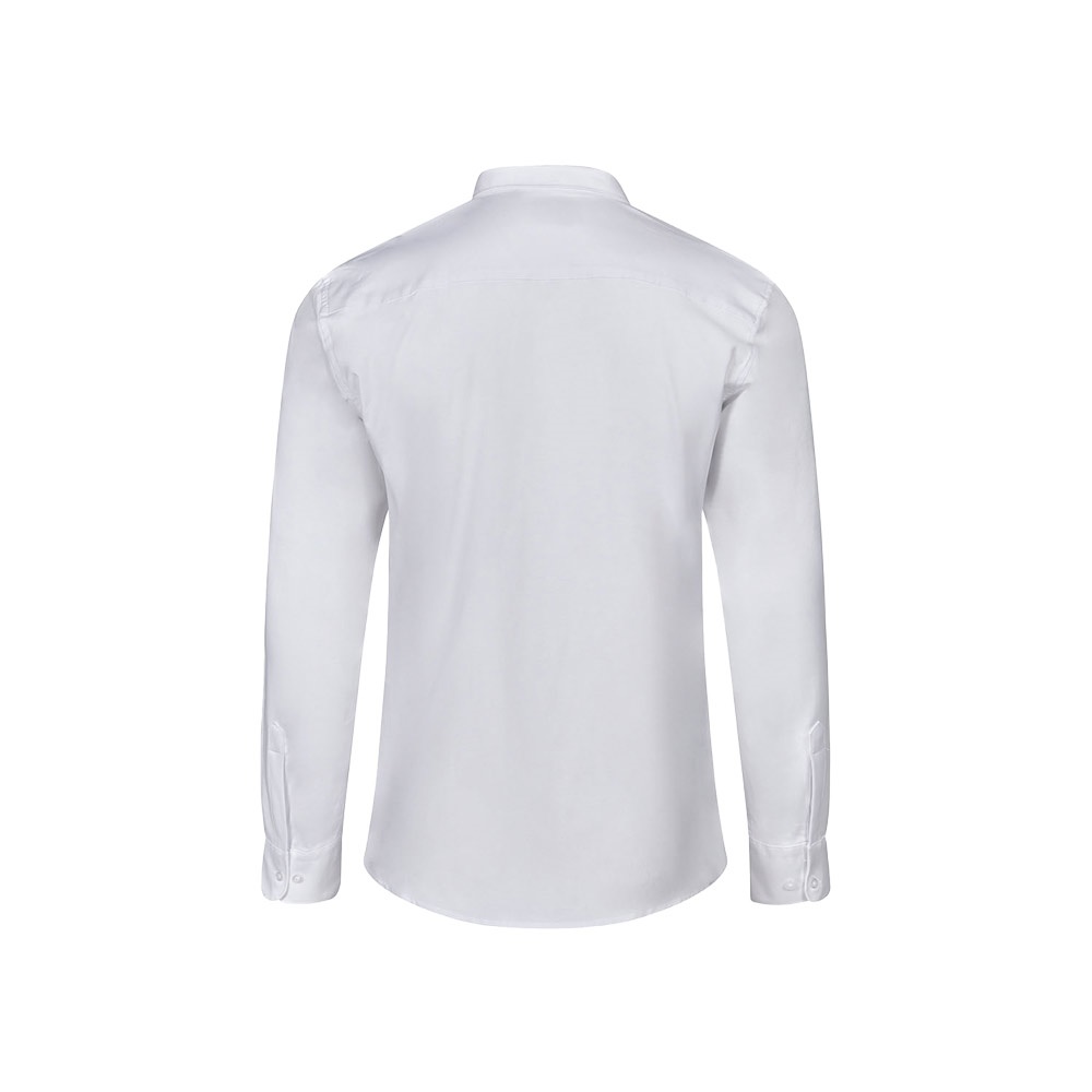 VL PRITHVI MAN. Camicia Oxford da uomo (180 g/m²) in cotone (50%), poliestere (45%) ed elastan (5%)