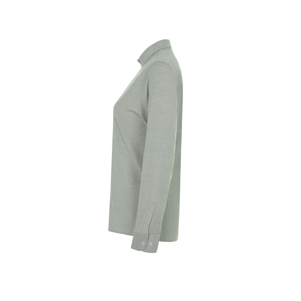 VL PRITHVI WOMEN. Camicia Oxford (180 g/m²) da donna in cotone (50%), poliestere (45%) ed elastan (5%)