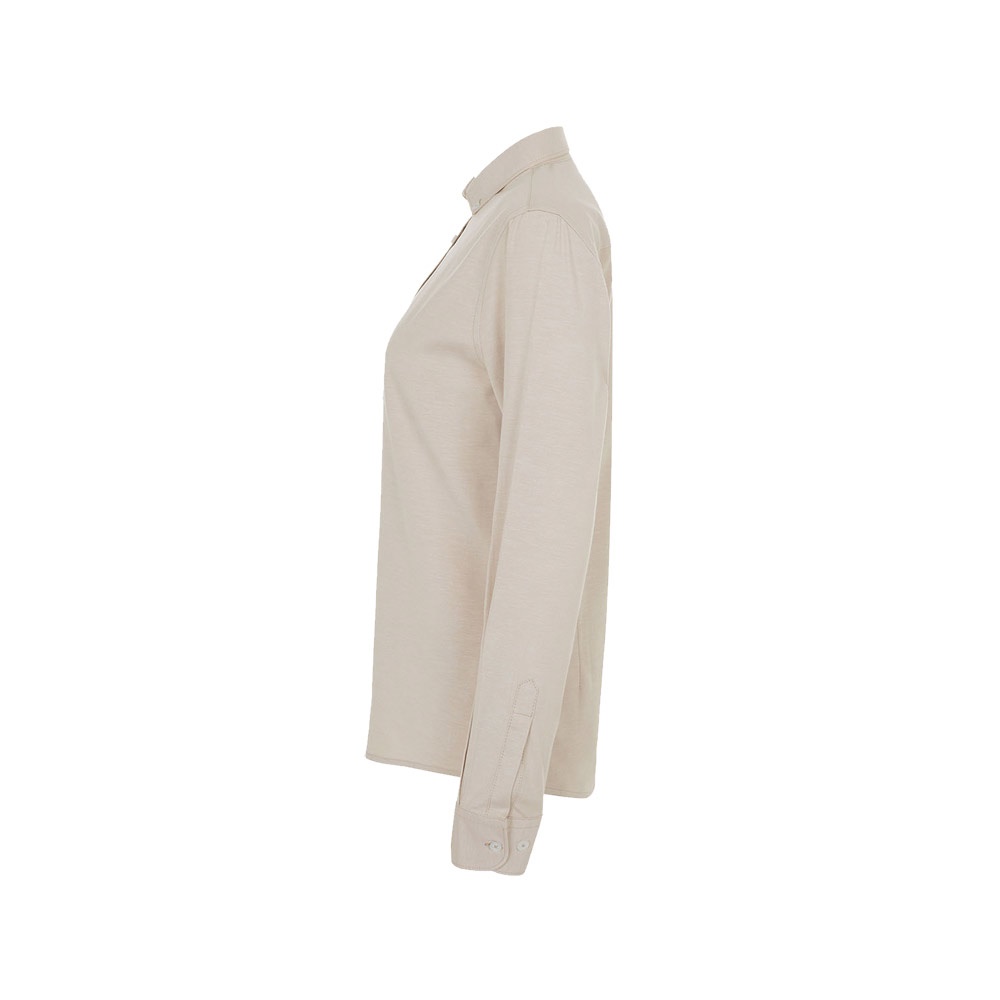 VL PRITHVI WOMEN. Camicia Oxford (180 g/m²) da donna in cotone (50%), poliestere (45%) ed elastan (5%)