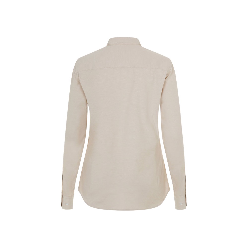 VL PRITHVI WOMEN. Camicia Oxford (180 g/m²) da donna in cotone (50%), poliestere (45%) ed elastan (5%)